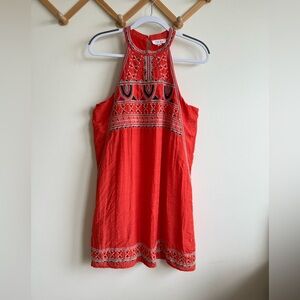 THML Embroidered Lined Dress